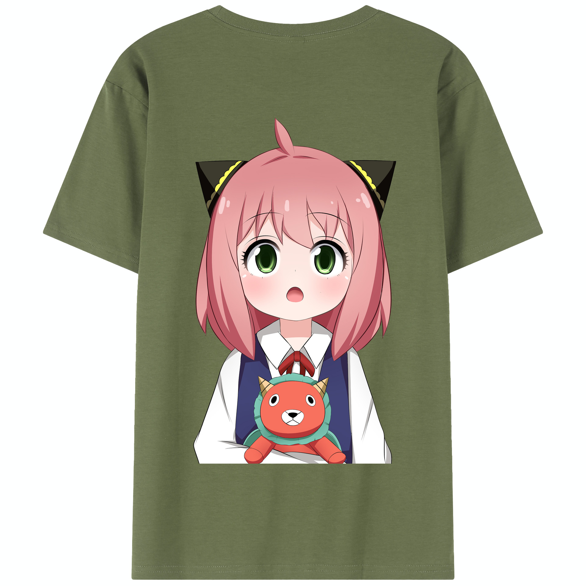 （画像用） SPY×FAMILY间谍家家酒 綿100％半袖Tシャツ（背面プリント）